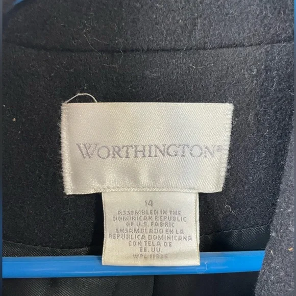 Worthington Women’s pea coat. Size 14 - Picture 2 of 2